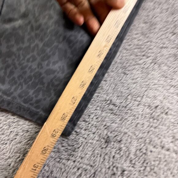 Buffalo David Bitton High-Rise Skinny Jeans NEW Gray Leopard Hanna Sz 16 36x29 - Picture 6 of 9